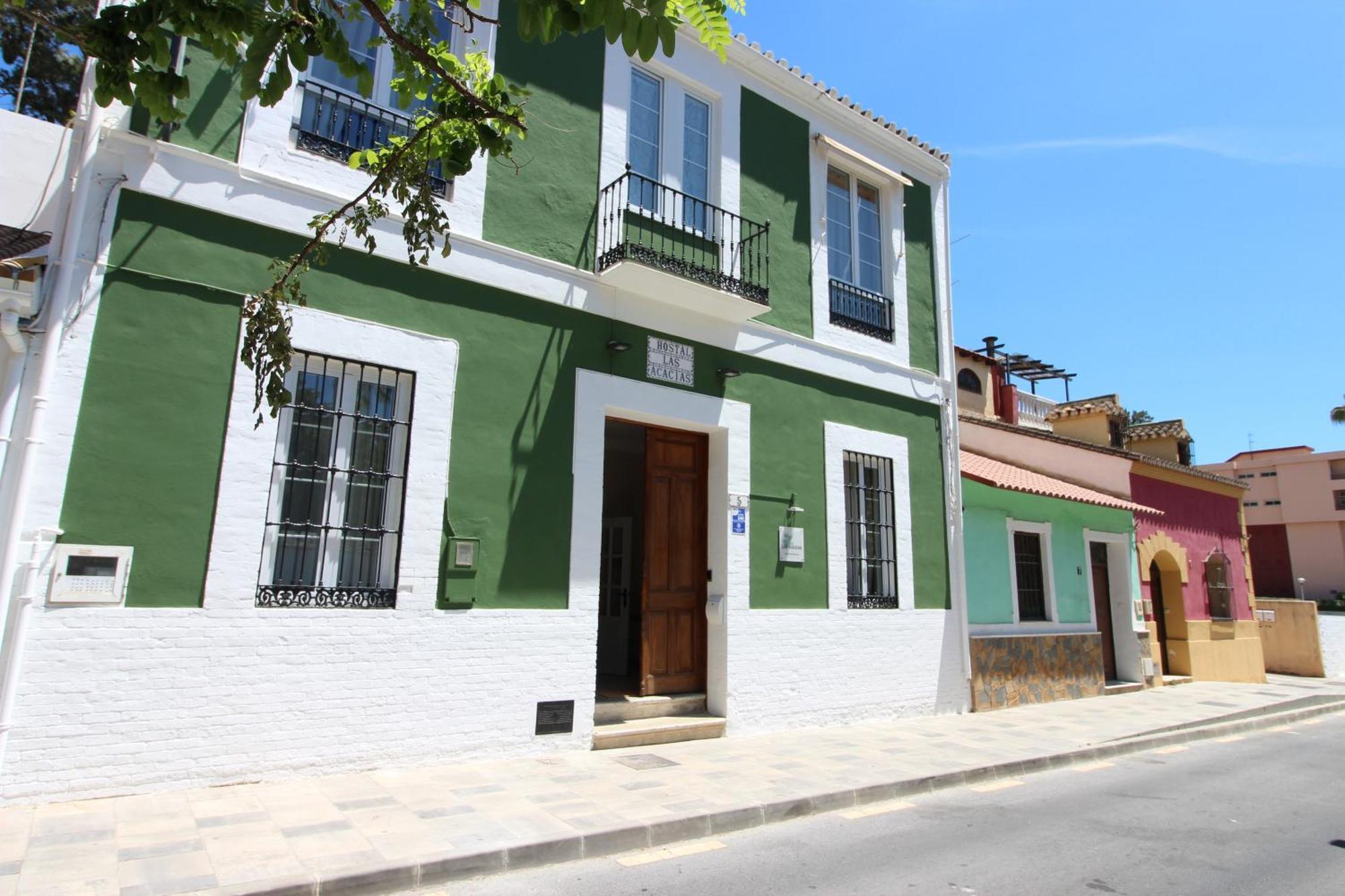 מאלגה Hostal Las Acacias מראה חיצוני תמונה