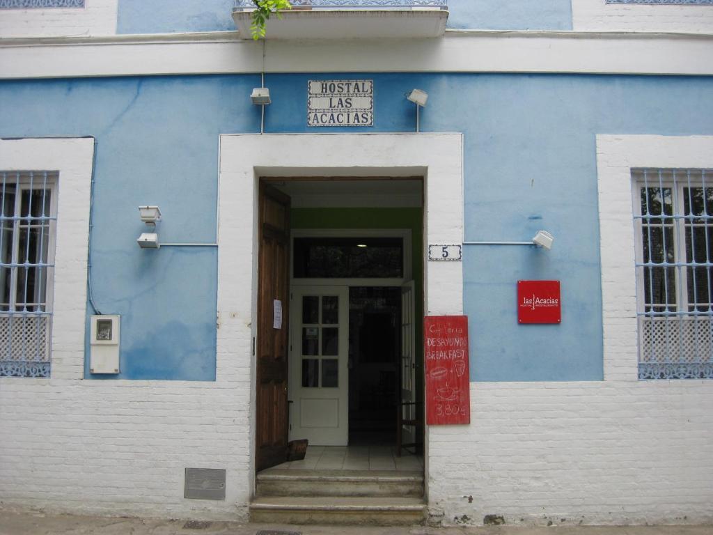מאלגה Hostal Las Acacias מראה חיצוני תמונה